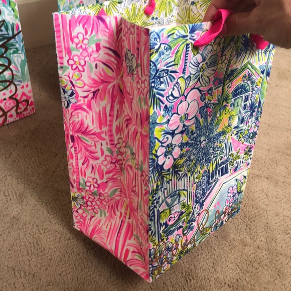 Lilly Pulitzer Reusable Tote Bags - Picture 3 of 6